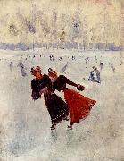 Women skating Jean Beraud